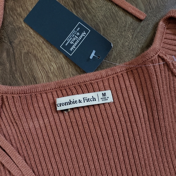 Strappy Cinched Front Ribbed Bodysuit - Picture 7 of 13